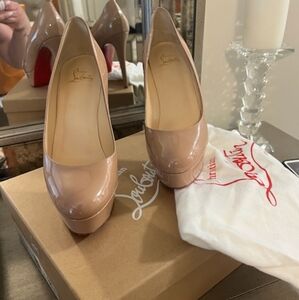Louboutin platform pumps size 40.5